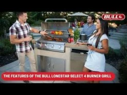 Bull Lonestar Select 30-Inch 4 Burner Built In Gas Grill -BBQDIRECT Sales hqdefault 11 11