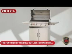 Bull Outlaw 30-Inch 4- Burner Built In Gas Grill - 26038/9 -BBQDIRECT Sales hqdefault 11 27