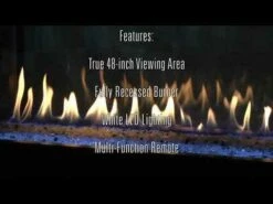 Empire 48" Boulevard Direct Vent See-Through Linear Gas Fireplace - DVLL48SP90 -BBQDIRECT Sales hqdefault 15 3