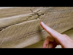 Lexington Hearth Cabin Pine Weathered Grey 6â Fireplace Non-Combustible Mantel - CP-6-LH-WG -BBQDIRECT Sales hqdefault 25 67