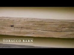 Lexington Hearth Tobacco Barn Weathered Grey 6â Fireplace Non-Combustible Mantel - TB-6-LH-WG -BBQDIRECT Sales hqdefault 25 79