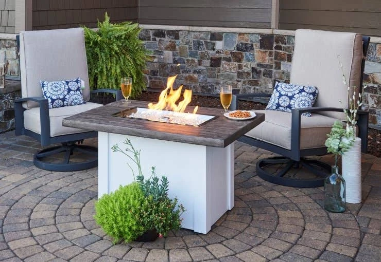 The Outdoor GreatRoom Company Havenwood Gas Fire Table - HVxx-1224-K 3 The Outdoor GreatRoom Company Havenwood Gas Fire Table - HVxx-1224-K
