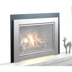 Kingsman 31,000 BTU Gas Direct Vent Fireplace Insert - 34" -BBQDIRECT Sales i34s3927bl