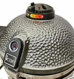 Icon XD702 Maxis Kamado Grill In White Or Gunmetal -BBQDIRECT Sales icon grills xd702 series maxis kamado charcoal grill 47