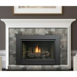 Kingsman 31,000 BTU Gas Direct Vent Fireplace Insert - 34" -BBQDIRECT Sales idv34 thumnail