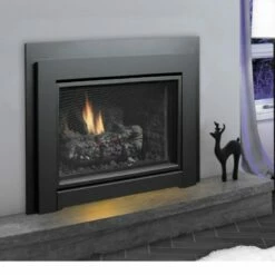 Kingsman 31,000 BTU Gas Direct Vent Fireplace Insert - 34" -BBQDIRECT Sales idv34lp