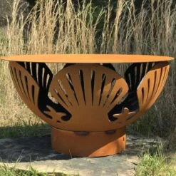 Fire Pit Art 43 Inch Steel Table Top Fire Pit Cover -BBQDIRECT Sales img 0018 85597 800x800