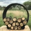 Fire Pit Art Round Steel Log Rack - The Orbit -BBQDIRECT Sales img 2103 82584 1 800x800