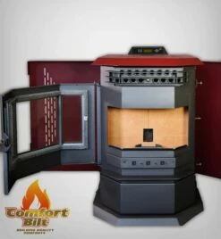 Comfortbilt HP22-Burgundy Pellet Stove - Heats Up To 2800 Square Feet -BBQDIRECT Sales img proxy 0a08c541 bc46 4138 9ef2 aa35ec1b6bfd 1024x1024