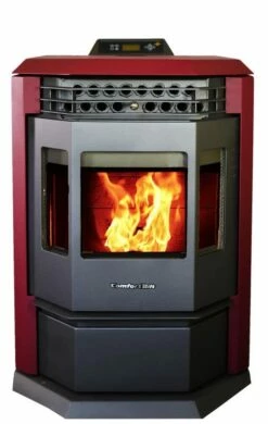 Comfortbilt HP22-Burgundy Pellet Stove - Heats Up To 2800 Square Feet