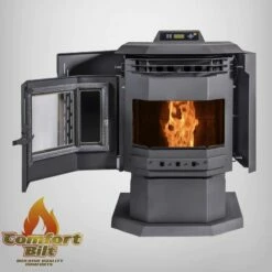 Comfortbilt HP21-Black-SS Pellet Stove - Heats Up To 2400 Square Feet -BBQDIRECT Sales img proxy 98ceff62 2da9 4367 bcdf 238f3497d20e 1024x1024 1