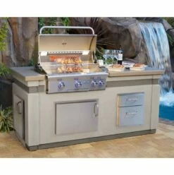AOG 30 Inch L Series Gas Grill Island - IP30LB-CGD-75SM -BBQDIRECT Sales ip30lb cgd 75sm