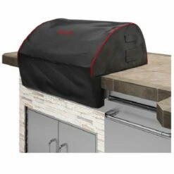 Bull 3-Piece Outlaw Grill Outdoor Kitchen Package W/ Optional Refrigerator -BBQDIRECT Sales islandcoverblackappro02 1