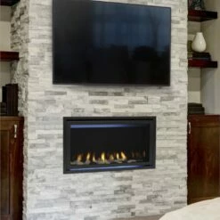 BBQDIRECT Sales 47 Majestic Jade Gas Linear Direct Vent Fireplace - 32"