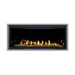 Majestic Jade Gas Linear Direct Vent Fireplace - 32" -BBQDIRECT Sales jade clean face front pewter