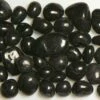 American Specialty Glass 3/8 Inch To 1/2 Inch Black Licorice Jelly Bean Fire Glass - 10 Pounds -BBQDIRECT Sales jblackl3 10
