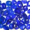 American Specialty Glass 3/8 Inch To 1/2 Inch Blueberry Jelly Bean Fire Glass - 10 Pounds -BBQDIRECT Sales jbluebe3 10