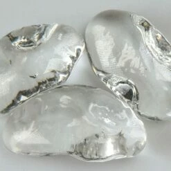 American Specialty Glass 1/2 Inch To 1 Inch Glacier Ice Fire Glass - 10 Pounds