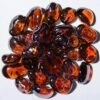 American Specialty Glass 1/2 To 1 Inch Root Beer Iridescent Jelly Bean Fire Glass - 10 Pounds 1 American Specialty Glass 1/2 To 1 Inch Root Beer Iridescent Jelly Bean Fire Glass - 10 Pounds -BBQDIRECT Sales jrootbeim 10