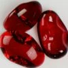 American Specialty Glass 1/2 Inch To 1 Inch Strawberry Jelly Bean Fire Glass - 10 Pounds -BBQDIRECT Sales jstrawbm 10
