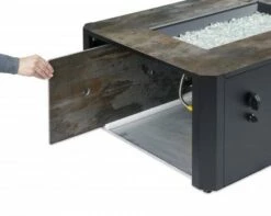 The Outdoor GreatRoom Company Kinney Gas Fire Pit Table - KN-1224 -BBQDIRECT Sales kn 1224 2