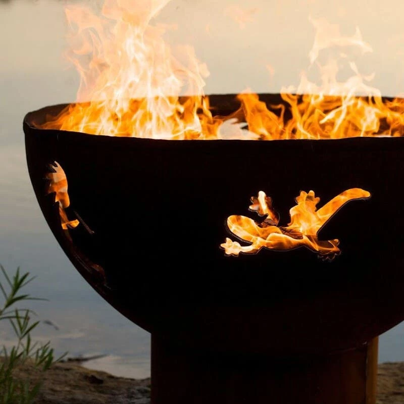 Fire Pit Art 36 Inch Gas Fire Pit - Kokopelli 4 Fire Pit Art 36 Inch Gas Fire Pit - Kokopelli - Image 2