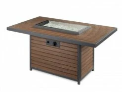 The Outdoor GreatRoom Company Kenwood Gas Fire Pit Table - KW-1224-19-K -BBQDIRECT Sales kw 1224 kno flame