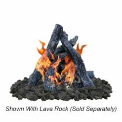 Firegear Fire Pit Gas Log Set - Sedona - L-SEDONA