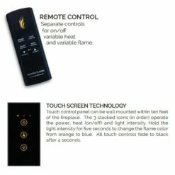 Modern Flames Landscape Fullview 2- 40 Inch Electric Fireplace - LFV2-40/15-SH -BBQDIRECT Sales landscape included controls