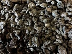 The Outdoor GreatRoom Company Natural Black Lava Rocks, 20 Lbs