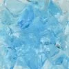 American Specialty Glass 1/2 Inch To 1 Inch Turquoise Fire Glass - 10 Pounds