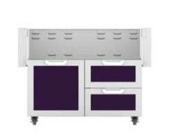 Hestan 42-Inch Gas Grill W/ Sear Burner & Rotisserie On Double Drawer & Door Tower Cart - GMBR42/GCR42 -BBQDIRECT Sales lhcgagfvkcdpximfykpg 3