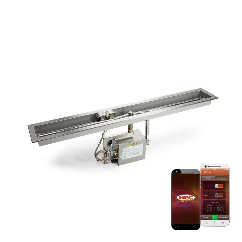 HPC 97x8-Inch Linear Electric Ignition Fire Pit Burner Kit 3 HPC 97x8-Inch Linear Electric Ignition Fire Pit Burner Kit