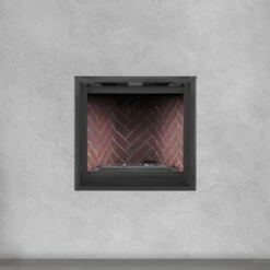 Napoleon Altitude X 42 Direct Vent Gas Fireplace - AX42 -BBQDIRECT Sales liner red herringbone 1