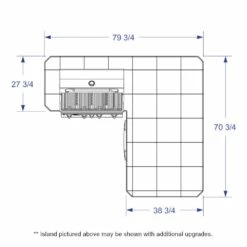 Bull BBQ Island - Little Q -BBQDIRECT Sales little q dims top 1