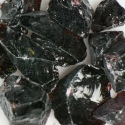 American Specialty Glass 1/2 Inch To 1 Inch Purple Fire Glass - 10 Pounds