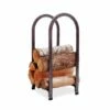 Enclume Vertical Arch Fireplace Log Rack Hammered Steel Finish - LR5 HS 2 Enclume Vertical Arch Fireplace Log Rack Hammered Steel Finish - LR5 HS -BBQDIRECT Sales lr5 hs
