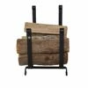 Enclume Indoor Outdoor Hearth Fireplace Log Rack Black FInish - LR7 BKT -BBQDIRECT Sales lr7 bkt