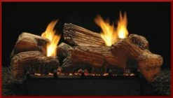 Empire See Through Vent Free Gas Log Set - Stone River
