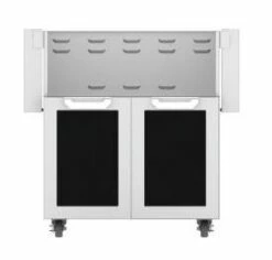 Hestan 30-Inch Grill W/ All Infrared Burners & Rotisserie On Double Door Tower Cart - GSBR30 -BBQDIRECT Sales lyozg5l27mhzcdwdg13a 3