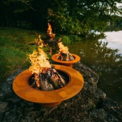 Fire Pit Art 54 Inch Gas Fire Pit - Magnum With Lid 10 Fire Pit Art 54 Inch Gas Fire Pit - Magnum With Lid -BBQDIRECT Sales magnum and saturn on fire comparison 5 25749 800x800 3