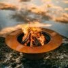 Fire Pit Art 54 Inch Gas Fire Pit - Magnum