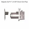 Majestic SLP 4" X 6 5/8" Gas Direct Vent Pipe Components 1 Majestic SLP 4" X 6 5/8" Gas Direct Vent Pipe Components -BBQDIRECT Sales majestic slp image