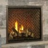 Majestic Marquis II Gas Direct Vent Fireplace - 42" -BBQDIRECT Sales marquis 42 close up
