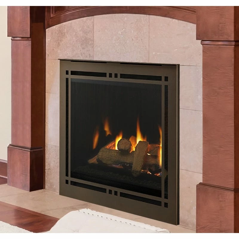 Majestic Meridian Platinum Gas Direct Vent Fireplace - 36" 4 Majestic Meridian Platinum Gas Direct Vent Fireplace - 36" - Image 2