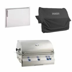 Fire Magic 3-Piece Aurora 790i 36-Inch Gas Outdoor Kitchen Package W/ Optional Refrigerator