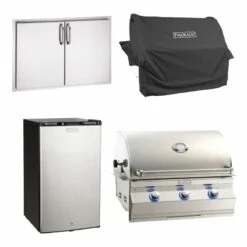 Fire Magic 3-Piece Aurora 540i 30-Inch Gas Outdoor Kitchen Package W/ Optional Refrigerator -BBQDIRECT Sales microsoftteams image 17 1 11