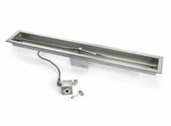 HPC 48 -Inch Match Lit Trough Burner Gas Fire Pit Kit - MLFPK48 TRGH-FLEX
