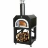 Chicago Brick Oven-750 Mobile Wood - CBO-O-MBL-750 2 Chicago Brick Oven-750 Mobile Wood - CBO-O-MBL-750 -BBQDIRECT Sales mobile burning black