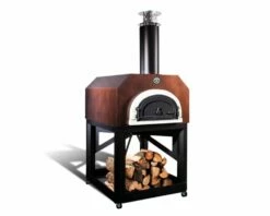 Chicago Brick Oven-750 Mobile Wood - CBO-O-MBL-750 21 Chicago Brick Oven-750 Mobile Wood - CBO-O-MBL-750 -BBQDIRECT Sales mobile burning bronze closed
